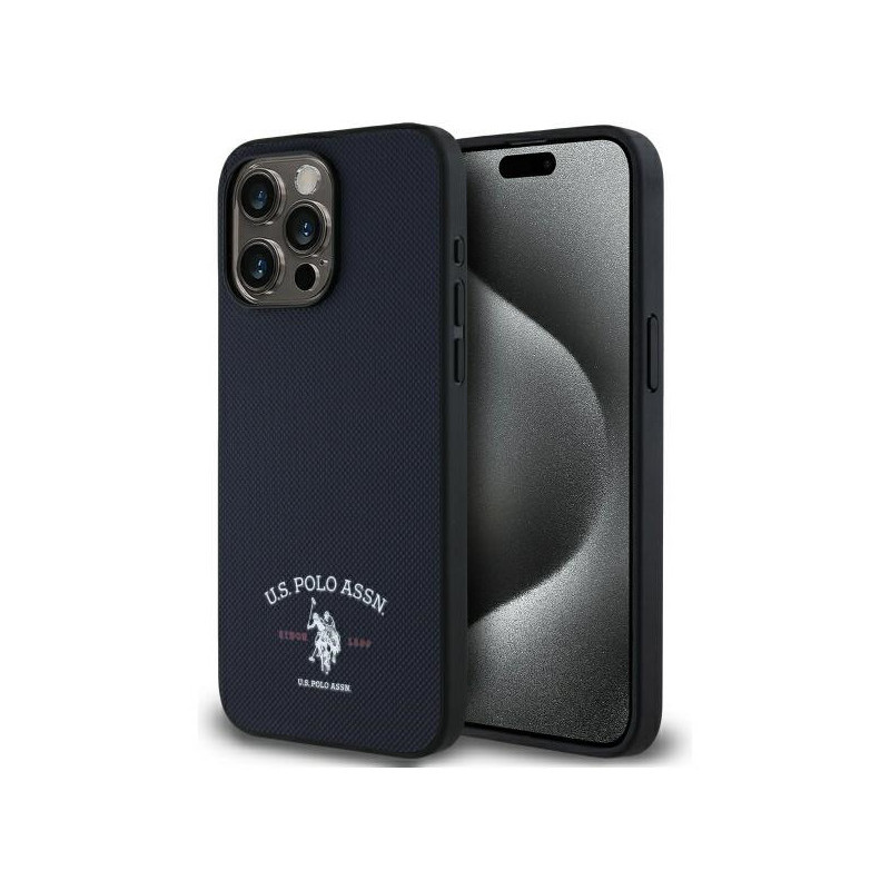 US Polo iPhone 15 Pro Max navy Printed DH Logo US Polo iPhone 15 Pro Max navy Printed DH Logo