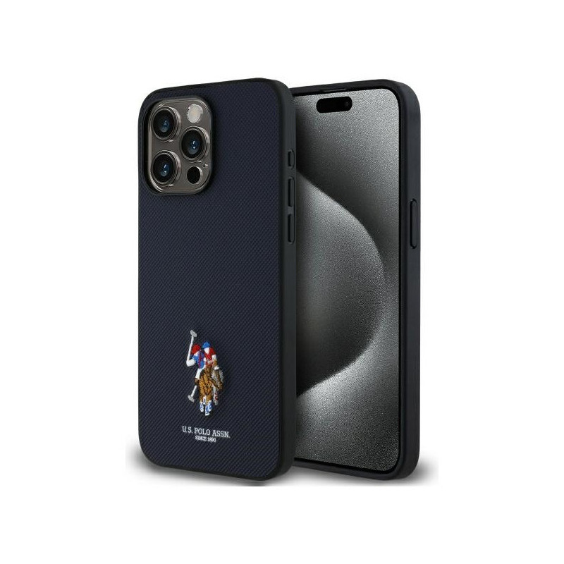 US Polo iPhone 15 Pro Max navy Embroidered DH Color US Polo iPhone 15 Pro Max navy Embroidered DH Color