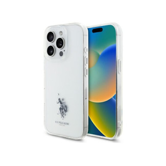 US Polo iPhone 15 Pro Max transparent IML Printed Double Horse Log