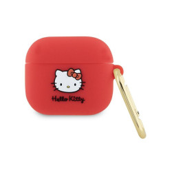 Hello Kitty AirPods 3 Cover Fuchsia Silicone 3D Kitty Head
