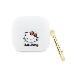 Hello Kitty AirPods 3 Cover White Silicone 3D Kitty Head