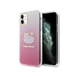 Hello Kitty iPhone 11/Xr pink hardcase IML Gradient Electrop Kitty Head