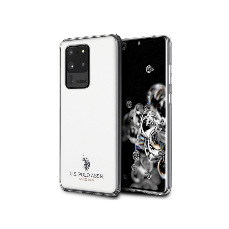 US Polo Samsung Galaxy S20 Ultra G988 white Shiny US Polo Samsung Galaxy S20 Ultra G988 white Shiny