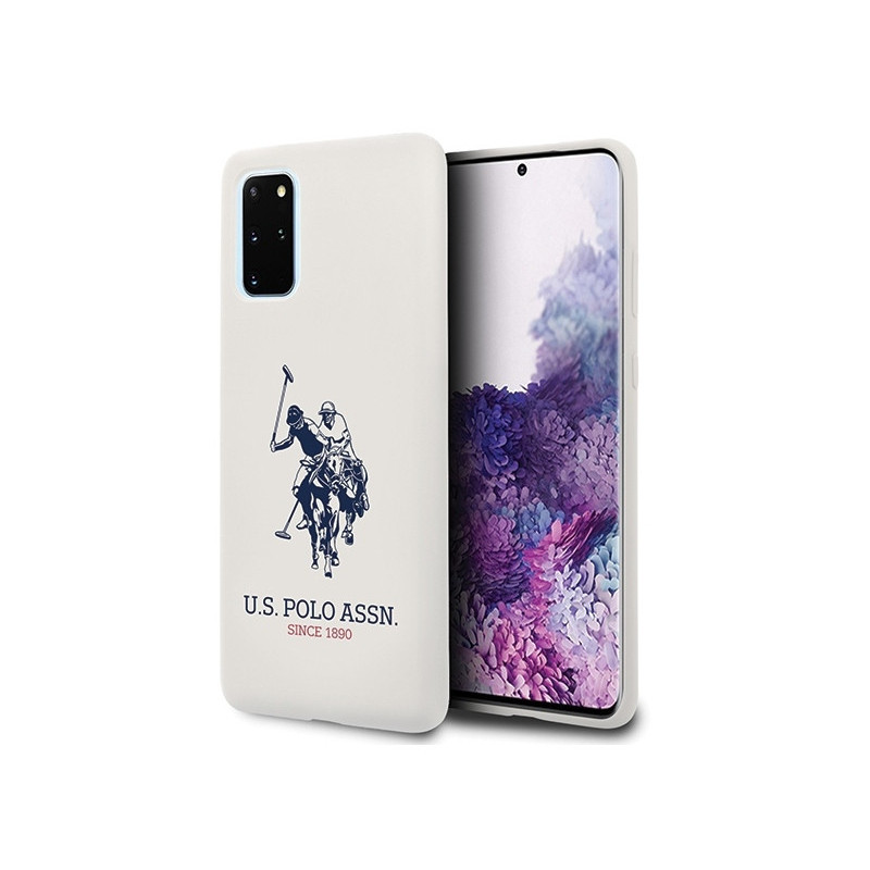 US Polo Samsung Galaxy S20+ G985 white Silicone Collection US Polo Samsung Galaxy S20+ G985 white Silicone Collection