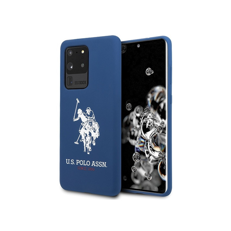 US Polo Samsung Galaxy S20 Ultra G988 navy Silicone Collection US Polo Samsung Galaxy S20 Ultra G988 navy Silicone Collection