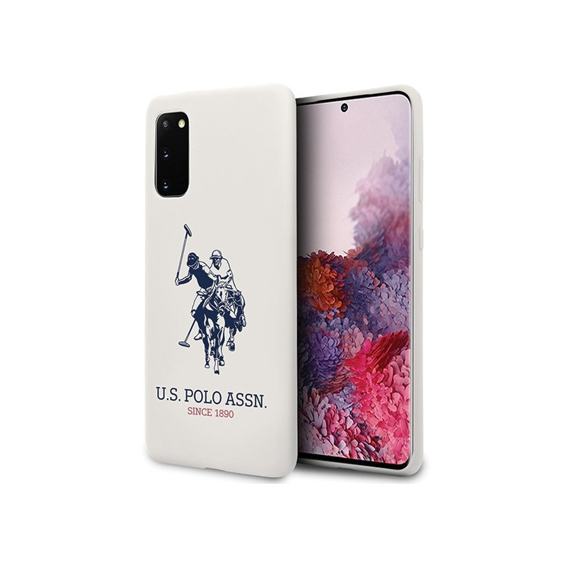 US Polo Samsung Galaxy S20 G980 white Silicone Collection US Polo Samsung Galaxy S20 G980 white Silicone Collection