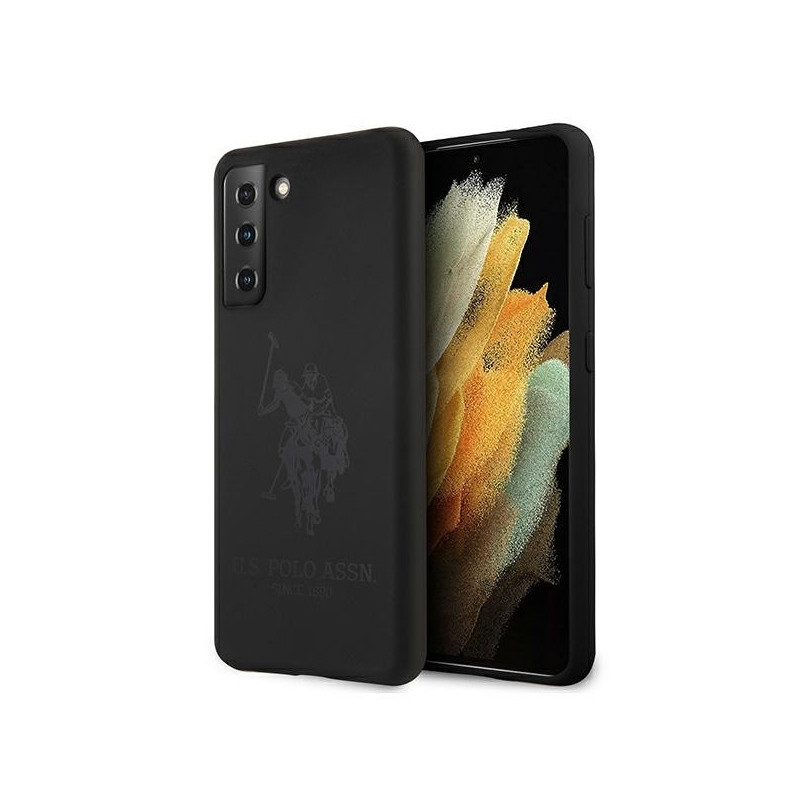 US Polo Samsung Galaxy S21+ G996 black Silicone On Tone US Polo Samsung Galaxy S21+ G996 black Silicone On Tone