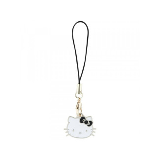 Hello Kitty Phone Strap black Charm Kitty Head