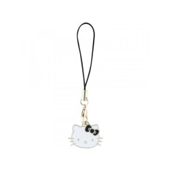 Hello Kitty Phone Strap black Charm Kitty Head