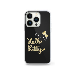 Hello Kitty iPhone 16 Pro Max black hardcase IML Golden Diva MagSafe