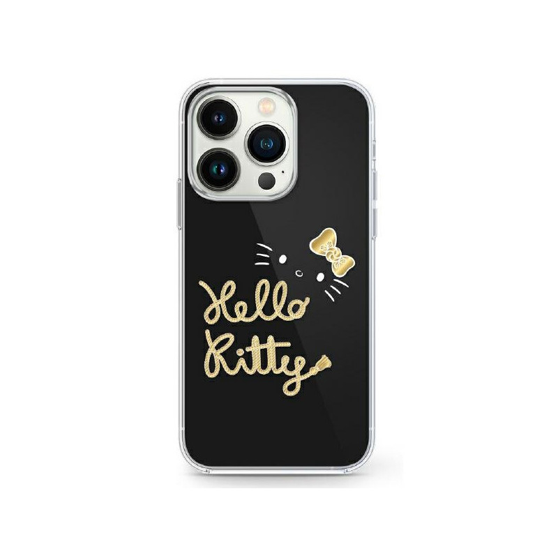 Hello Kitty iPhone 16 Pro Max black hardcase IML Golden Diva MagSafe Hello Kitty iPhone 16 Pro Max black hardcase IML Golden Diva MagSafe
