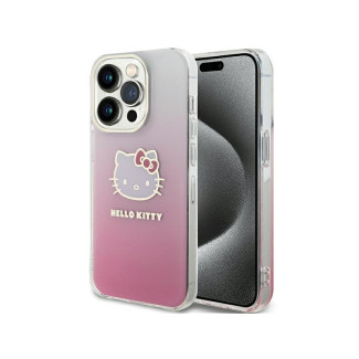 Hello Kitty iPhone 14 Pro pink hardcase IML Gradient Electrop Kitty Head