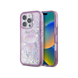 Hello Kitty iPhone 16 Pro Max purple hardcase Liquid Glitter 50TH Anniversa
