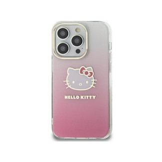 Hello Kitty Samsung A55 pink hardcase IML Gradient Electroplating Kitty Hea