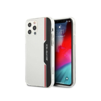AMG Coque rigide transparente pour iPhone 12/12 Pro avec design vertical