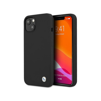 BMW iPhone 13 black hardcase Silicone Signature