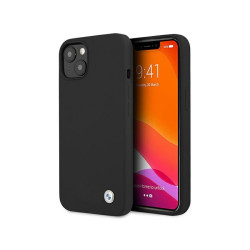 BMW iPhone 13 black hardcase Silicone Signature