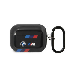 BMW AirPods Pro 2 gen cover black Tricolor Stripes