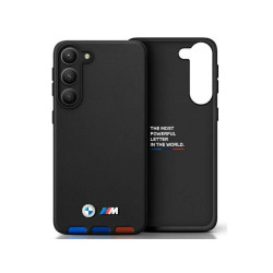 BMW Étui Samsung Galaxy A54 Noir Cuir Tricolore MPN