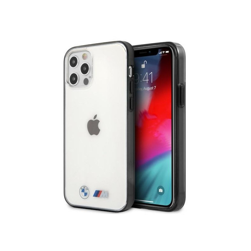 BMW iPhone 12 Pro Max transparent hardcase Sandblast BMW iPhone 12 Pro Max transparent hardcase Sandblast