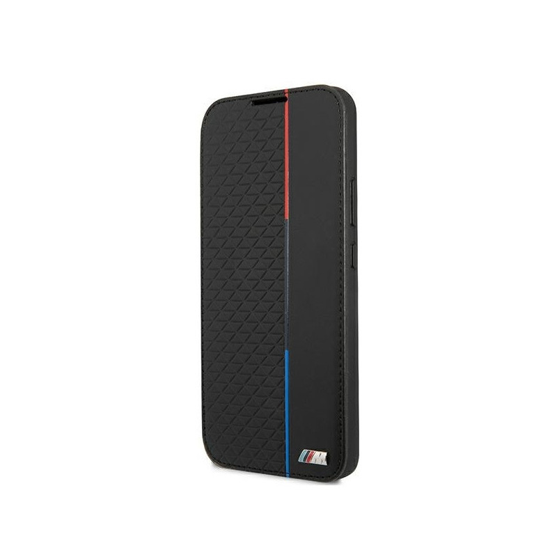 BMW Étui Portefeuille Samsung S22+ S906 Noir Collection M Triangles MPN
