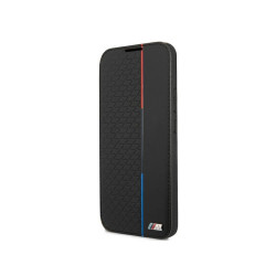 BMW Étui Portefeuille Samsung S22+ S906 Noir Collection M Triangles MPN