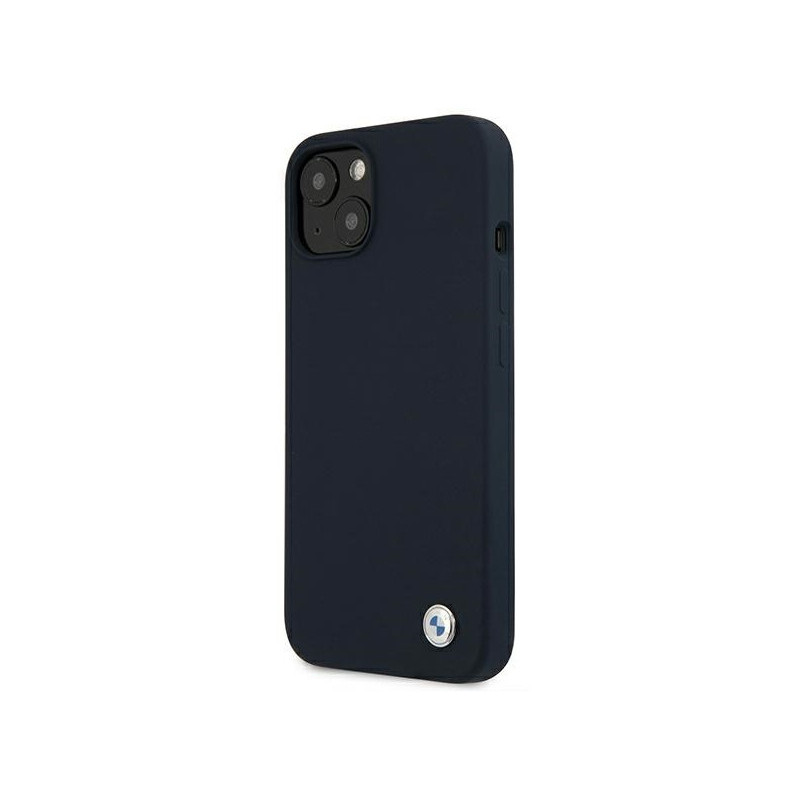 BMW iPhone 13 mini navy hardcase Silicone Signature BMW iPhone 13 mini navy hardcase Silicone Signature