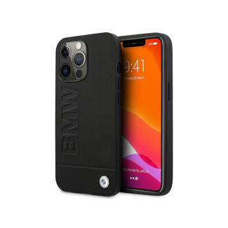 BMW iPhone 13 Pro Max black hardcase Signature Logo Imprint
