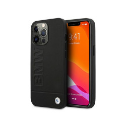 BMW iPhone 13 Pro Max black hardcase Signature Logo Imprint