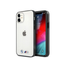 BMW iPhone 12 mini transparent hardcase Sandblast