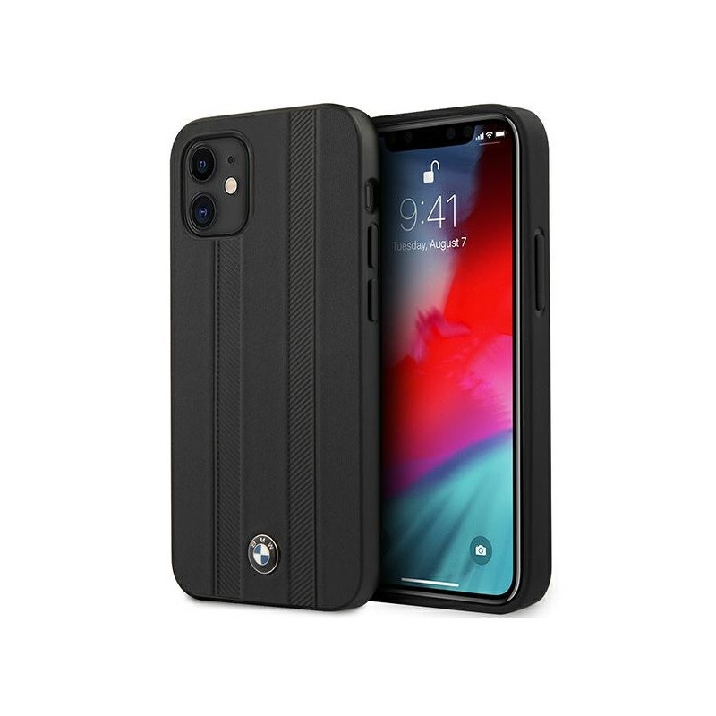 BMW iPhone 12 mini black hardcase Signature Tire Marks BMW iPhone 12 mini black hardcase Signature Tire Marks