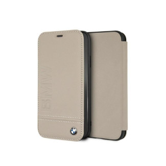 BMW Étui iPhone XR Taupe Logo Imprimé MPN