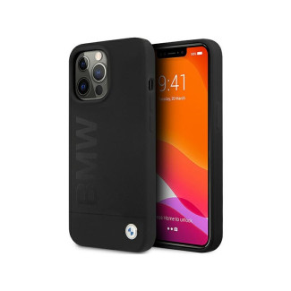 BMW iPhone 13/13 Pro black hardcase Silicone Signature Logo