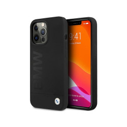BMW iPhone 13/13 Pro black hardcase Silicone Signature Logo