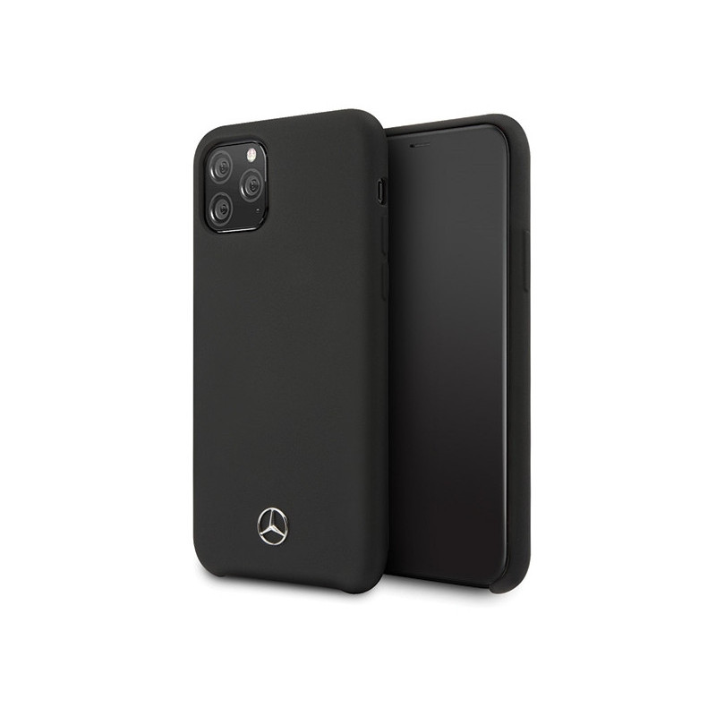 Mercedes iPhone 11 Pro hardcase black Silicone Line