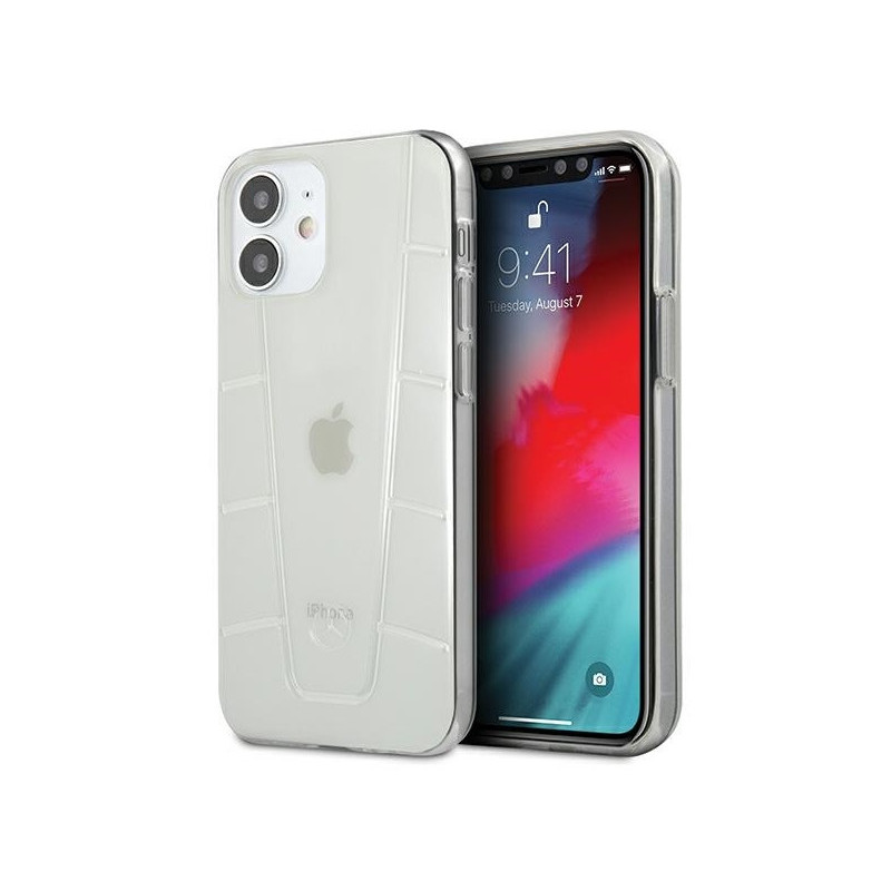 Mercedes iPhone 12 mini clear hardcase Transparent Line Mercedes iPhone 12 mini clear hardcase Transparent Line