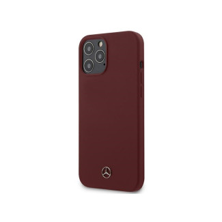 Mercedes iPhone 12 Pro Max red hardcase Silicone Line