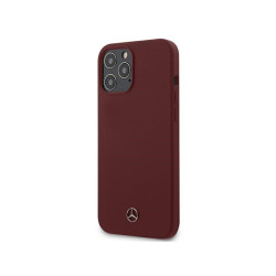 Mercedes iPhone 12 Pro Max red hardcase Silicone Line
