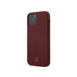 Mercedes iPhone 12/12 Pro red hardcase Silicone Line