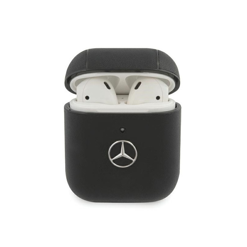 Mercedes AirPods cover black Electronic Line Mercedes AirPods cover black Electronic Line