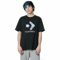 Camiseta de Manga Corta Hombre Converse Crystals Negro