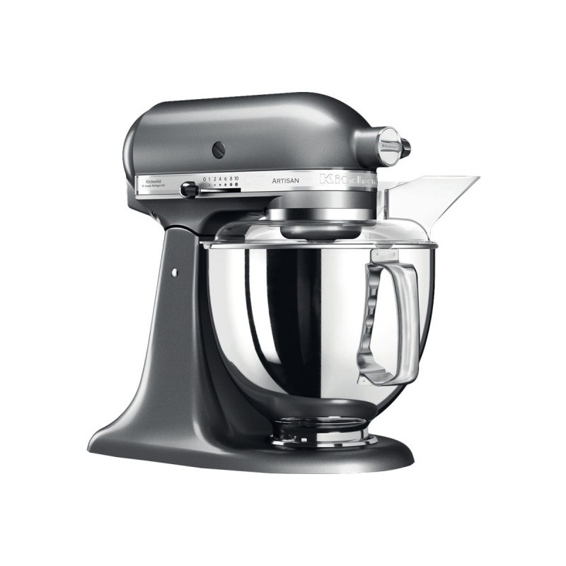 KitchenAid Robot de Cuisine Artisan Medallion Argenté 5KSM175PSEMS