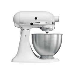 KitchenAid Robot de Cuisine 4.3L Classic Blanc 5K45SSEWH