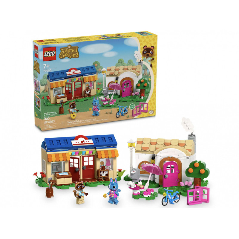 LEGO Animal Crossing - Boutique Nook et maison de Rosie (77050)