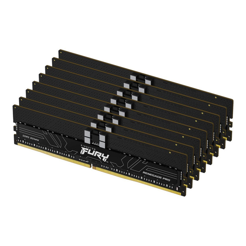 Kingston Fury DDR5 256GB (8x32GB) 5600MHz 288-pin DIMM Black KF556R3 Kingston Fury DDR5 256GB (8x32GB) 5600MHz 288-pin DIMM Black KF556R3