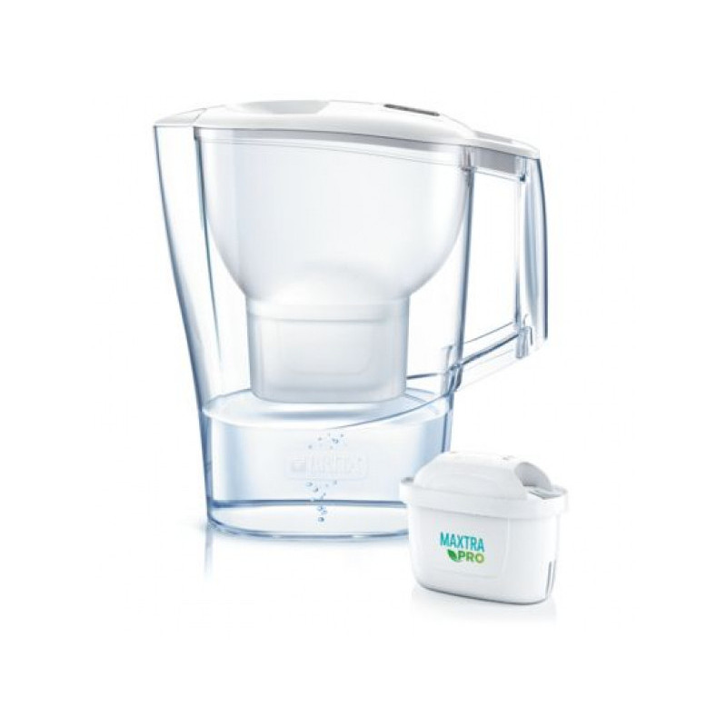 Brita Aluna Carafe d´eau blanche 2.4 litres Maxtra Pro All-in-1 124595