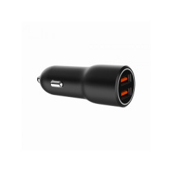 Gembird chargeur voiture 2 Ports USB QC3.0.36W TA-UC-A2QC36-CAR-01