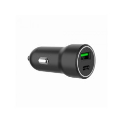 Gembird chargeur rapide voiture 2 Ports USB 20W. TA-UC-A2PDQC20-CAR-01