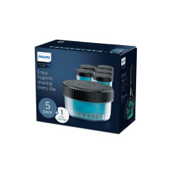Philips Pack de 6 cartouches Quick Clean Pod CC16/50