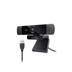 Aukey Stream Series Dual-Mic Full HD Webcam -1/3-CMOS Sensor - PC -LM1E